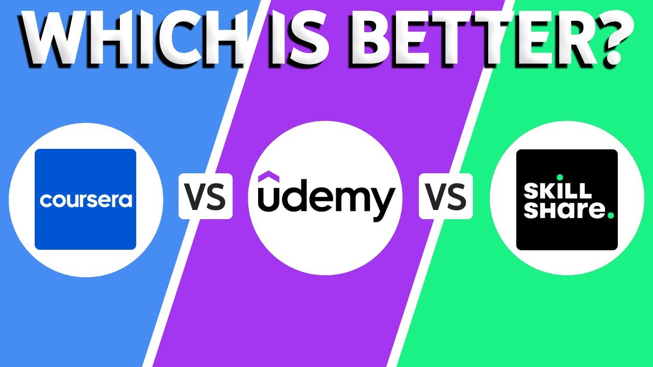 مقایسه بهترین پلتفرم‌های آموزش آنلاین در سال 2025 (Coursera vs Udemy vs Skillshare)