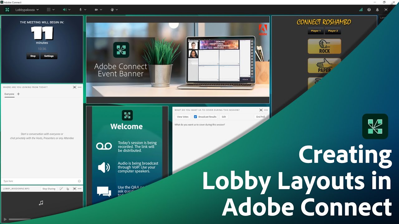 virtual classroom در ادوب کانکت