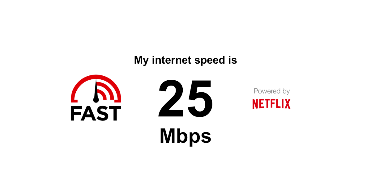 سایت تست سرعت fast.com