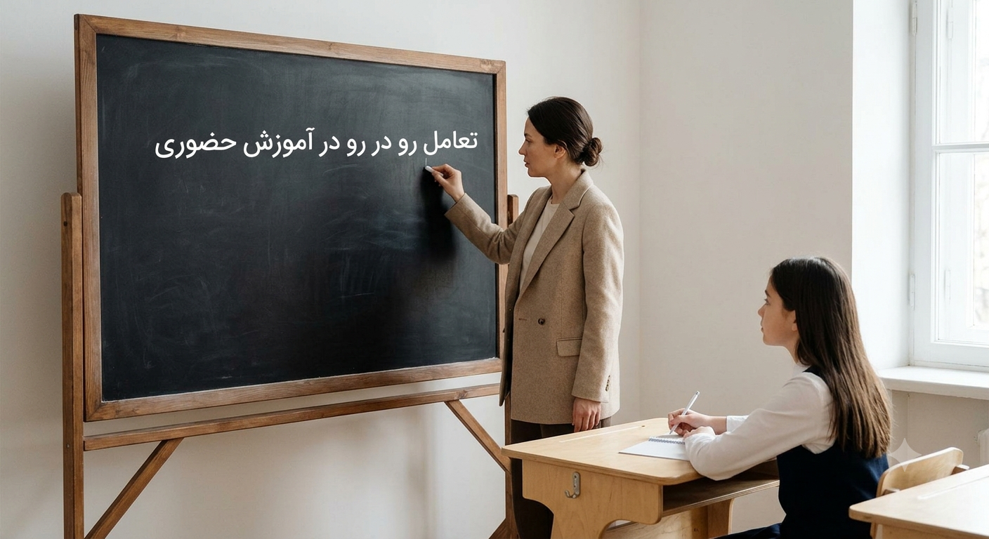 تعامل مستقیم در کلاس حضوری