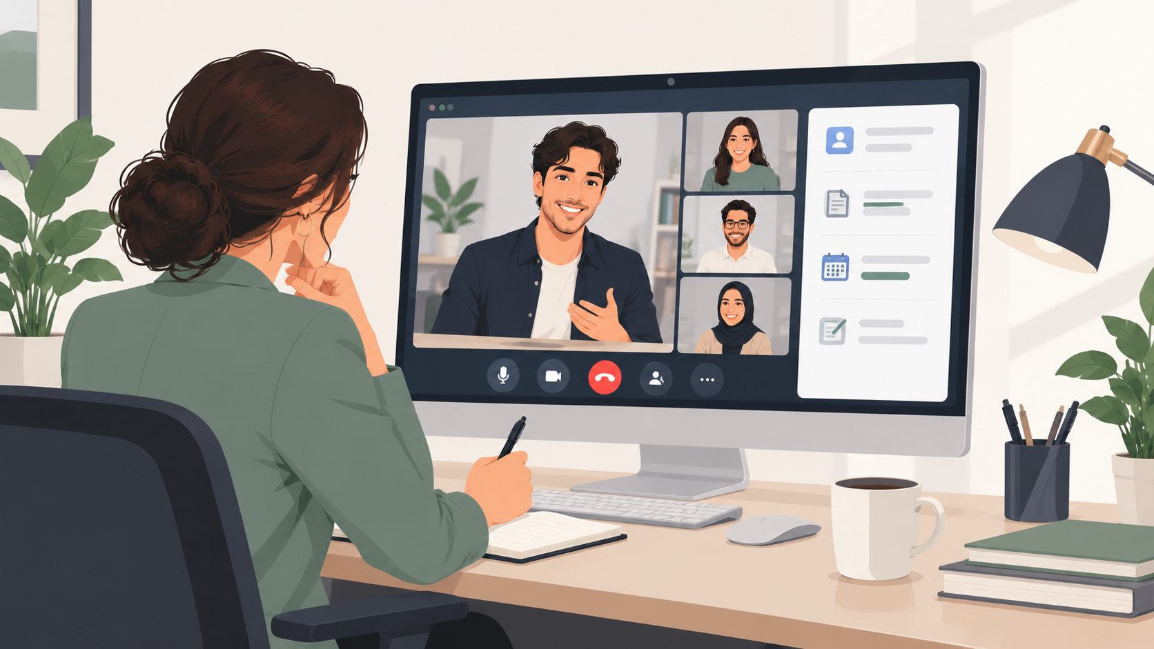 مصاحبه آنلاین کاری برای استخدام
