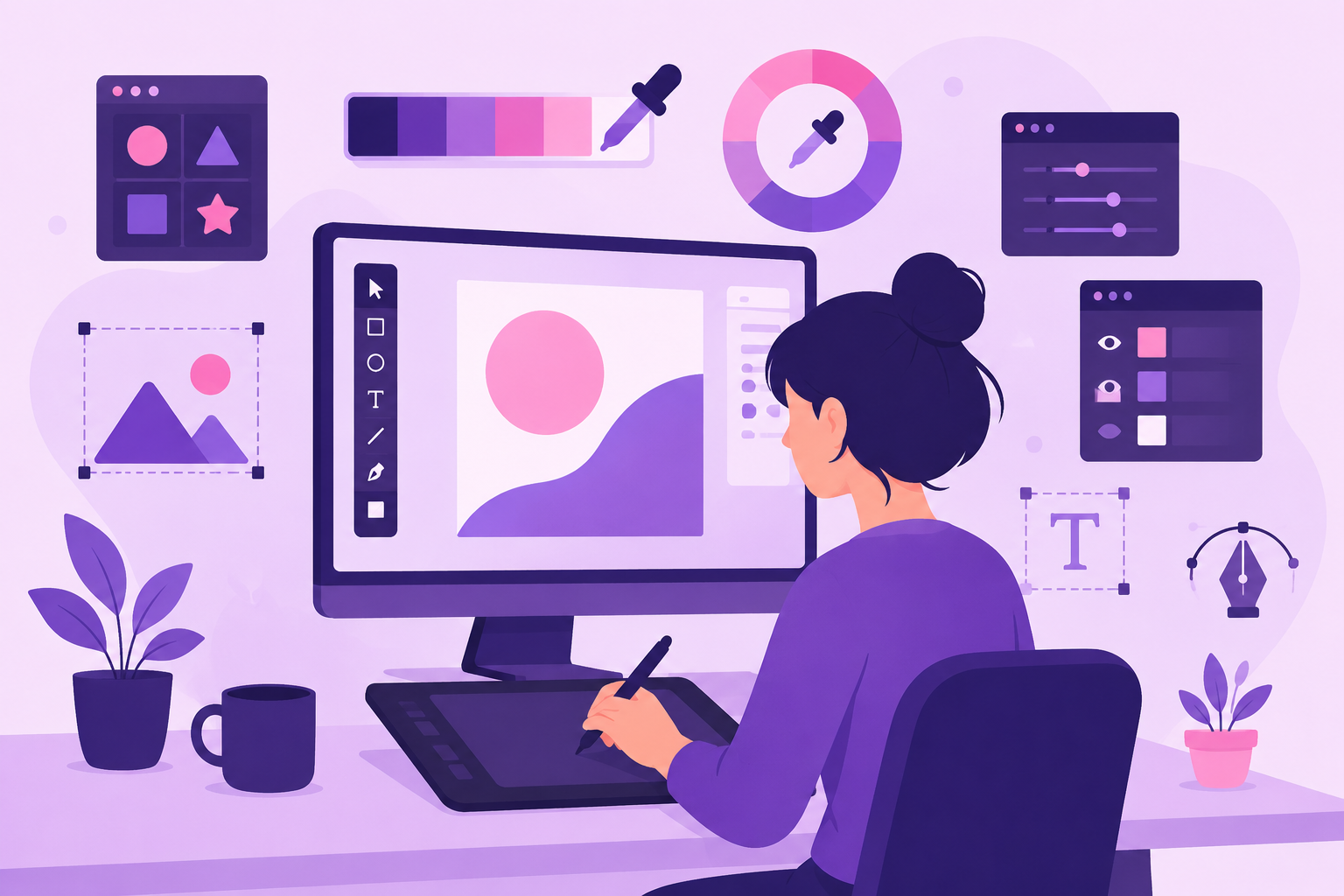 آموزش آنلاین طراحی گرافیک و ui/ux
